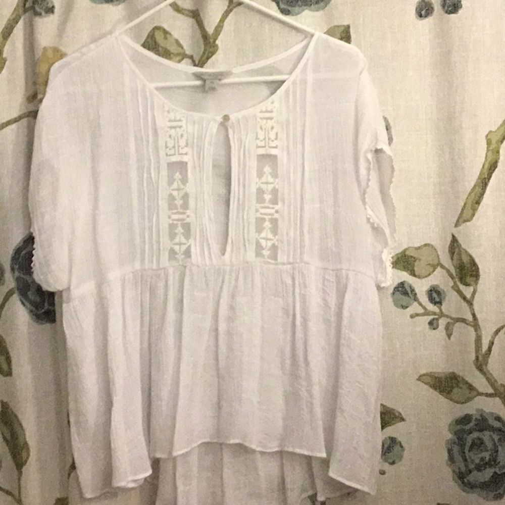 Belle & Sky babydoll top